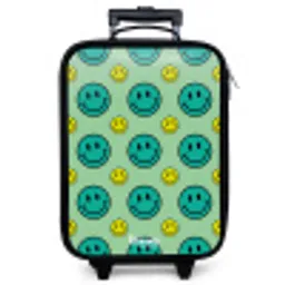 All smiles groen Kinderkoffer - Zwart klein -zzz_website3d