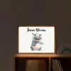 Nijlpaard - Baby dier - Dieren Light Box met batterij (Wandlamp kind) middel -sfeer1_kind