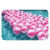 Strandballen - Roze - Water WCmat klein -3d