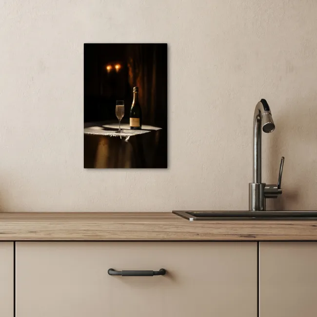 Prosecco - Bubbels - Sfeervol - Drank KitchenYeah - Keuken - Canvas klein -sfeer2