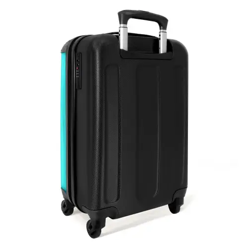 Monstertruck op Lichtblauwe Achtergrond NBS - Handbagage koffer - Unisex middel -achterkant