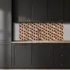 Frambozen - Rood - Roze - Patroon keuken achterwand 2 middel 871 -sfeer1