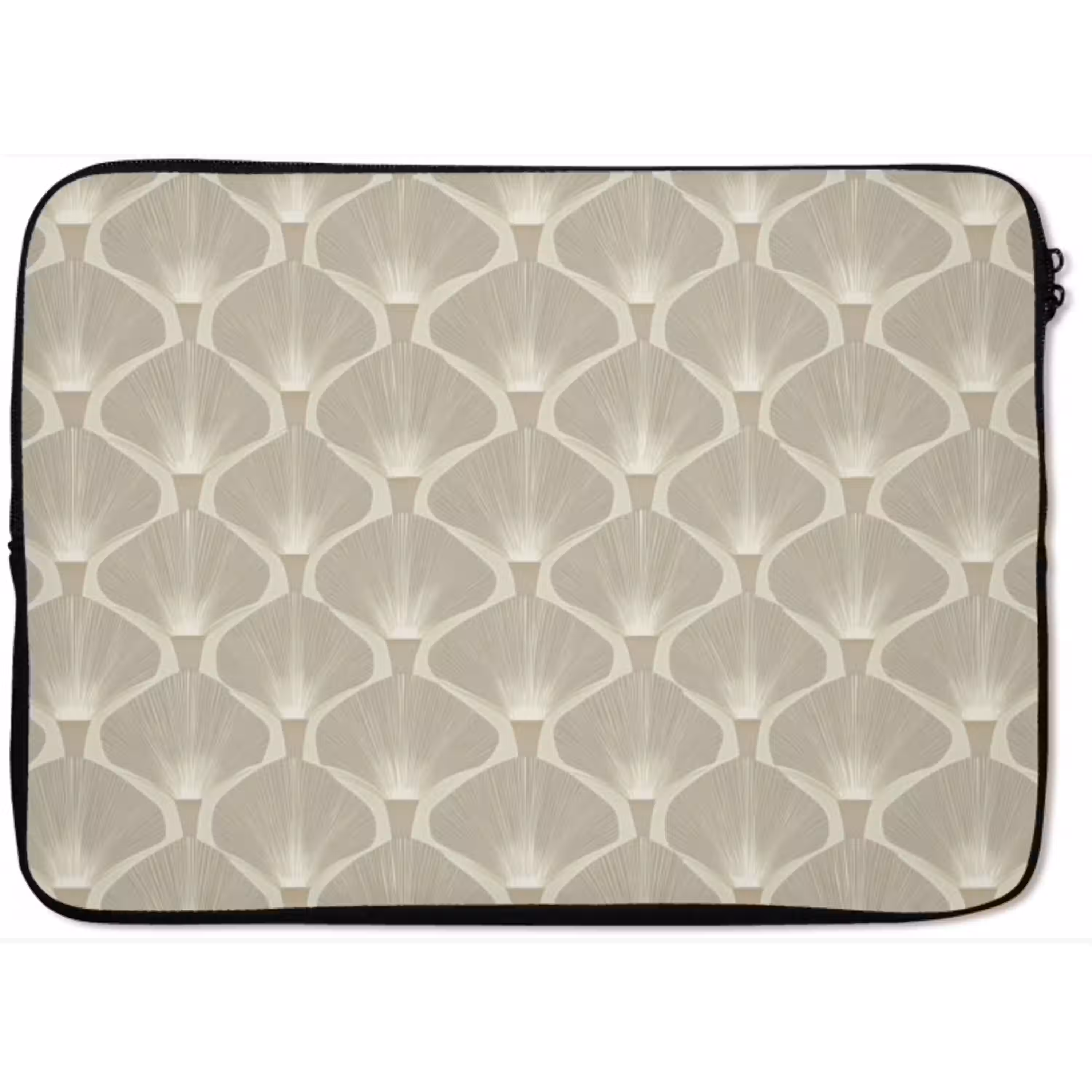 Paneel - Ginkgo - Zand laptophoes neopreen klein 279 -zkaufland3dotto