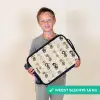 Retro voertuigen patroon Kinderkoffer - Zwart klein -sfeer4_NL