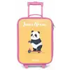 Panda - Step - Geel Kinderkoffer - Roze klein -zz3dotto