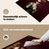 Koffie - Vrouw - Middelvinger Inductie beschemer met haakjes klein -ky-schoon-nl
