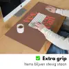 Yes girl you can - Oranje - Bruin Muismat XXL klein -sfeer3