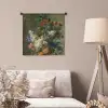 Stilleven met bloemen - Schilderij van Jan van Huysum Wandkleed katoen klein -sfeer4