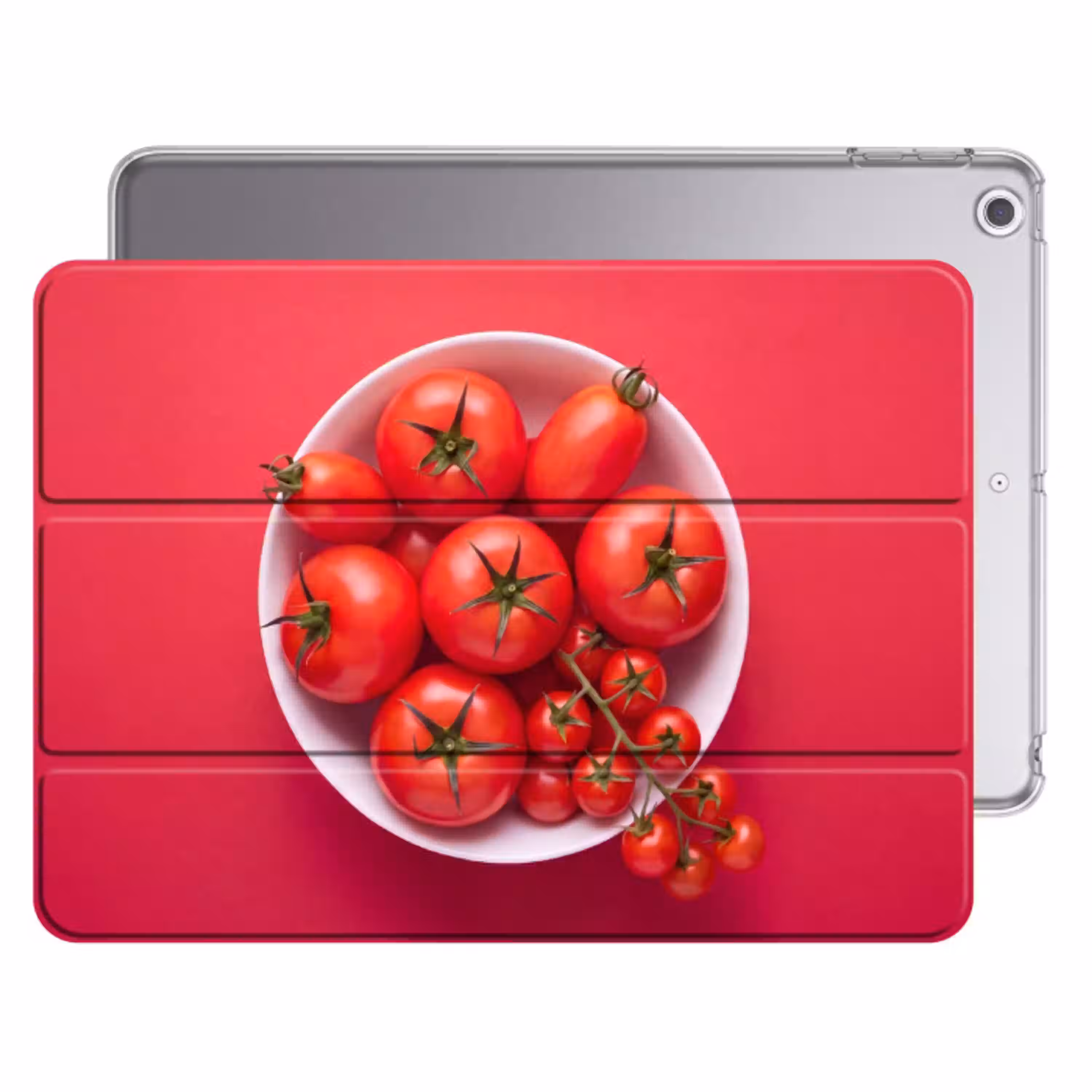 Eten - Kom - Rood Apple iPad 2017 middel -threedimensional_3d_global