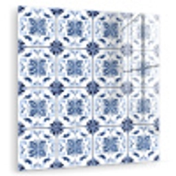 Patroon - Tegel - Blauw plexiglas 5mm klein 11 -zzzproduct_nieuw