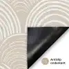 Golven - Structuur - Beige Deurmat klein 898 -antislip_NL