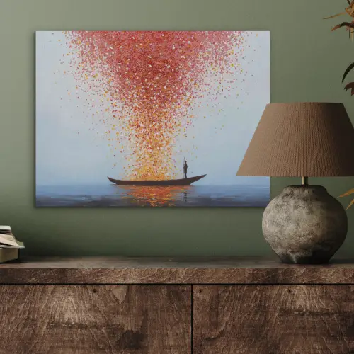 Wolk - Confetti - Boot - Wateroppervlakte PET vilt klein -sfeer2