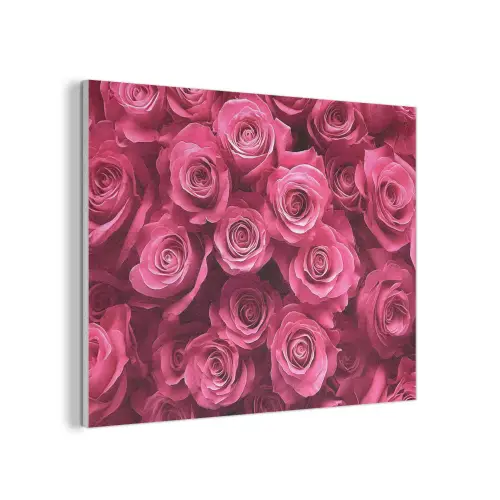 Rozen - Pink - Bloem PET vilt klein -3d