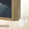 Ster - Gezichtje - Nacht - Wolken Light Box met batterij (Wandlamp kind) middel -USP_websiteoplaadbaarNL