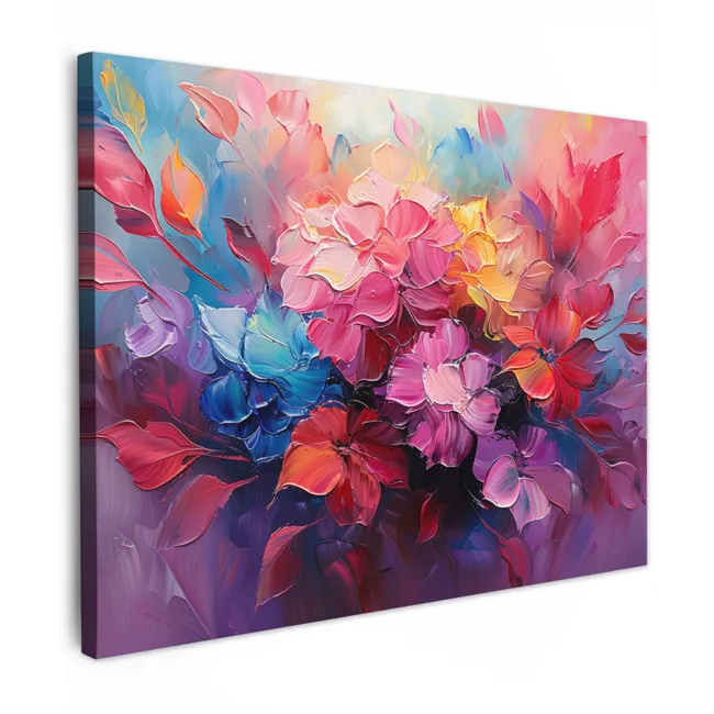 Canvas Print - Flowers - Pink - Watercolor - Art