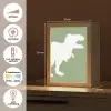 Dino - T-rex - Dinosaurus - Groen - Tyrannosaurus rex Light Box met kabel klein -USP_NL