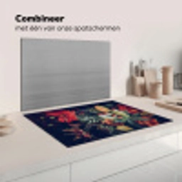 Boeket - Stilleven - Bloemen - Planten - Rood Inductie beschermer vinyl 3mm klein -wsfeer7_website