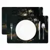 Hert - Bosbeek - Mystiek Placemat vinyl groot -zzsfeer2_Kitchenyeah-website