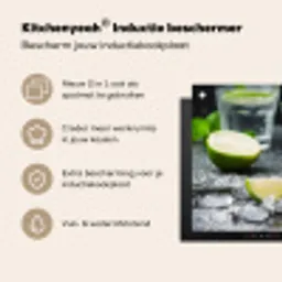 Frisheid in Glas Inductie beschermer vinyl 3mm middel -zzzzzzusp-haakje_NL