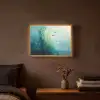 Waterplanten - Vissen - Kleurrijk - Water Light Box met batterij (Wandlamp) middel -sfeer4
