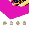 Hotdog - Roze - Retro poster papier klein -closeup_NL