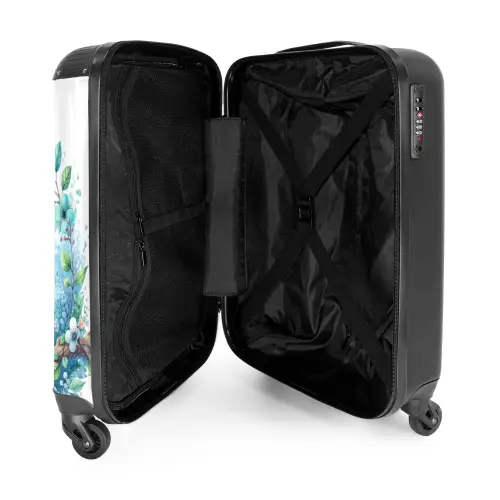 Boudewijn Blauwvacht NBS - Handbagage koffer - Kinderen Unisex middel -binnenkant