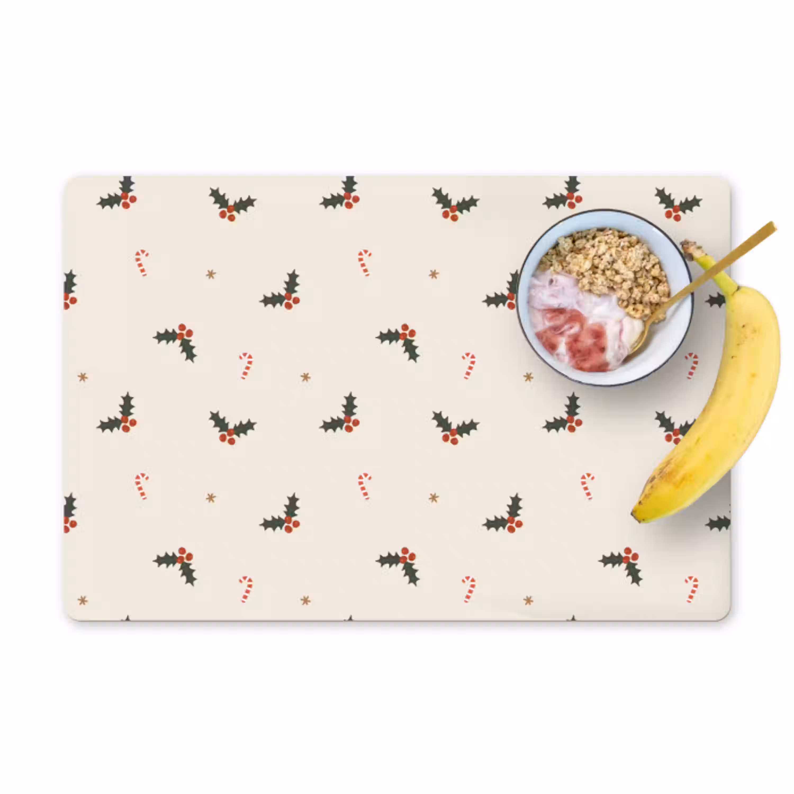 Illustratie - Hulsttakken - Zuurstokken - Beige Placemat vinyl groot 368 -zzzproduct_Kitchenyeah-website