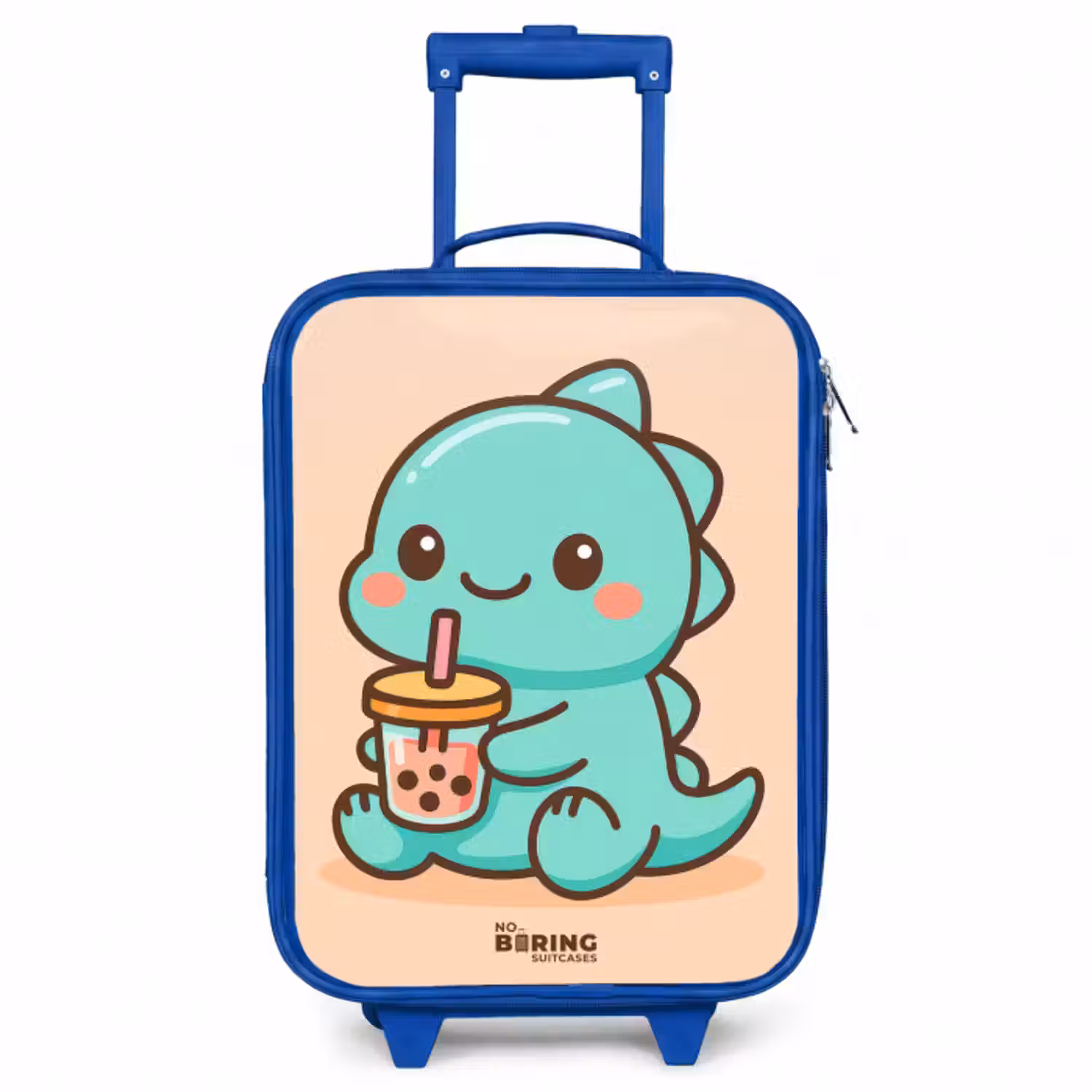 Kinderkoffer - Blauw - Kawai - Dino - Bubbletea