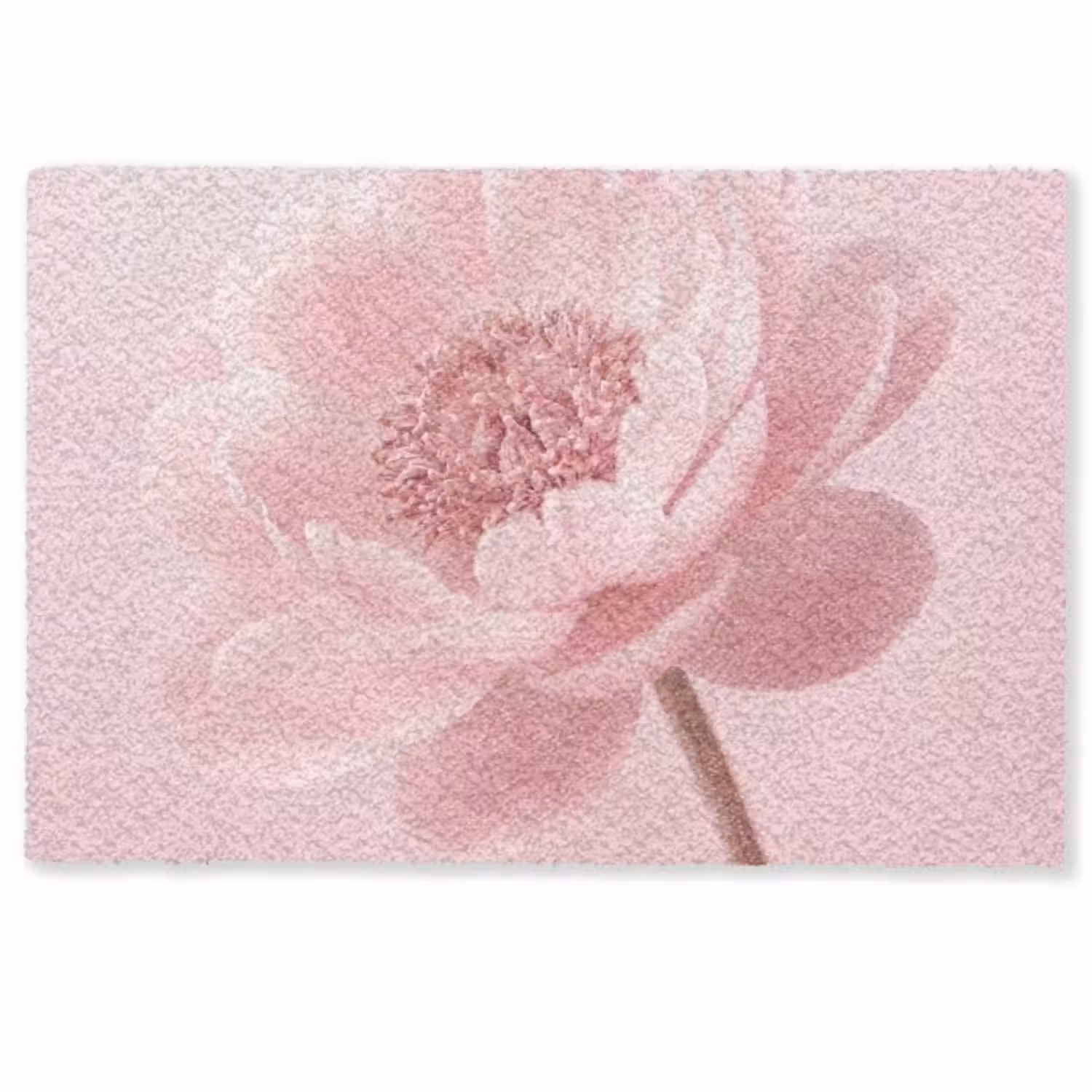 Fußmatte - Blume - Pfingstrose - Rosa