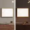 Zalmroze - Marmer - Aders Light Box met batterij (Wandlamp) middel 907 -sfeer3