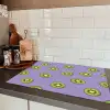 Kiwi - Patroon - Paars Inductie beschermer vinyl 3mm klein 276 -sfeer3