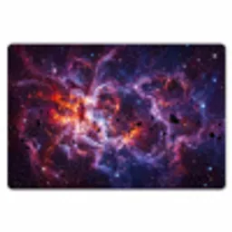 Space - Stars - Abstract - Colorful Placemat vinyl groot -zzsfeer1_Kitchenyeah-website