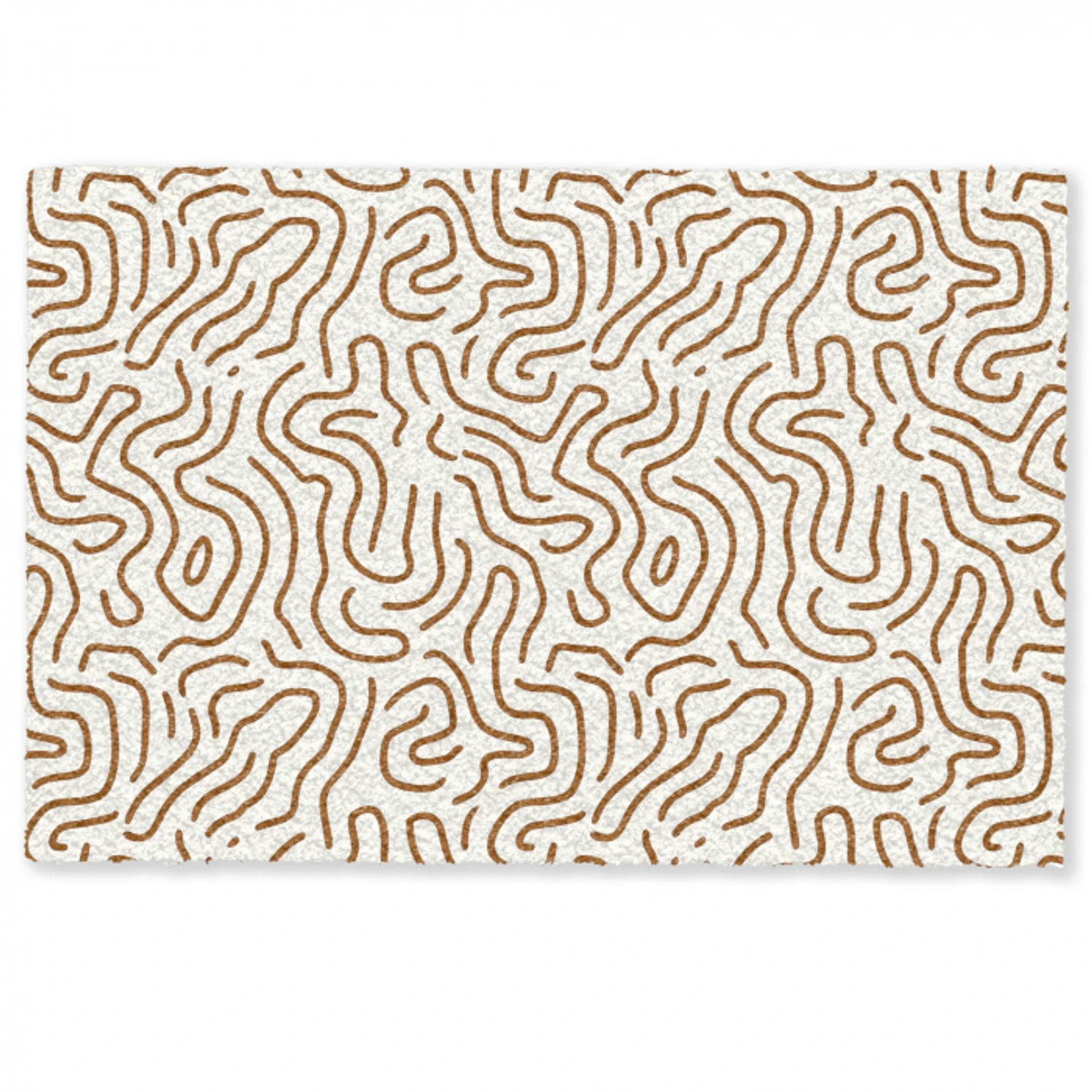 Minimalistisch - Patroon - Terracotta Deurmat klein 898 -zkaufland3d
