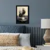 Cirkels - Schaduw - Abstract fotolijst zwart zonder passe partout klein -sfeer3