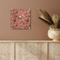 Klassiek - Botanisch - Roze plexiglas 5mm klein 11 -sfeer5