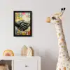 Graffiti - Rozen - Handen - Street art - Banksy fotolijst zwart zonder passe partout klein -usfeer4_kinderkamer