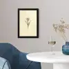 Zwart - Narcis - Illustratie fotolijst zwart zonder passe partout klein -sfeer4