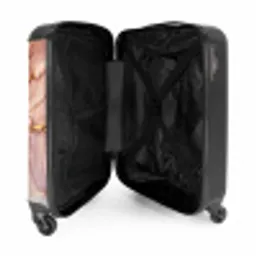 4 NBS - Handbagage koffer - Unisex middel -binnenkant
