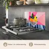 Fruit - Abstracte achtergrond - Roze keuken achterwand spatscherm klein -usp_NL