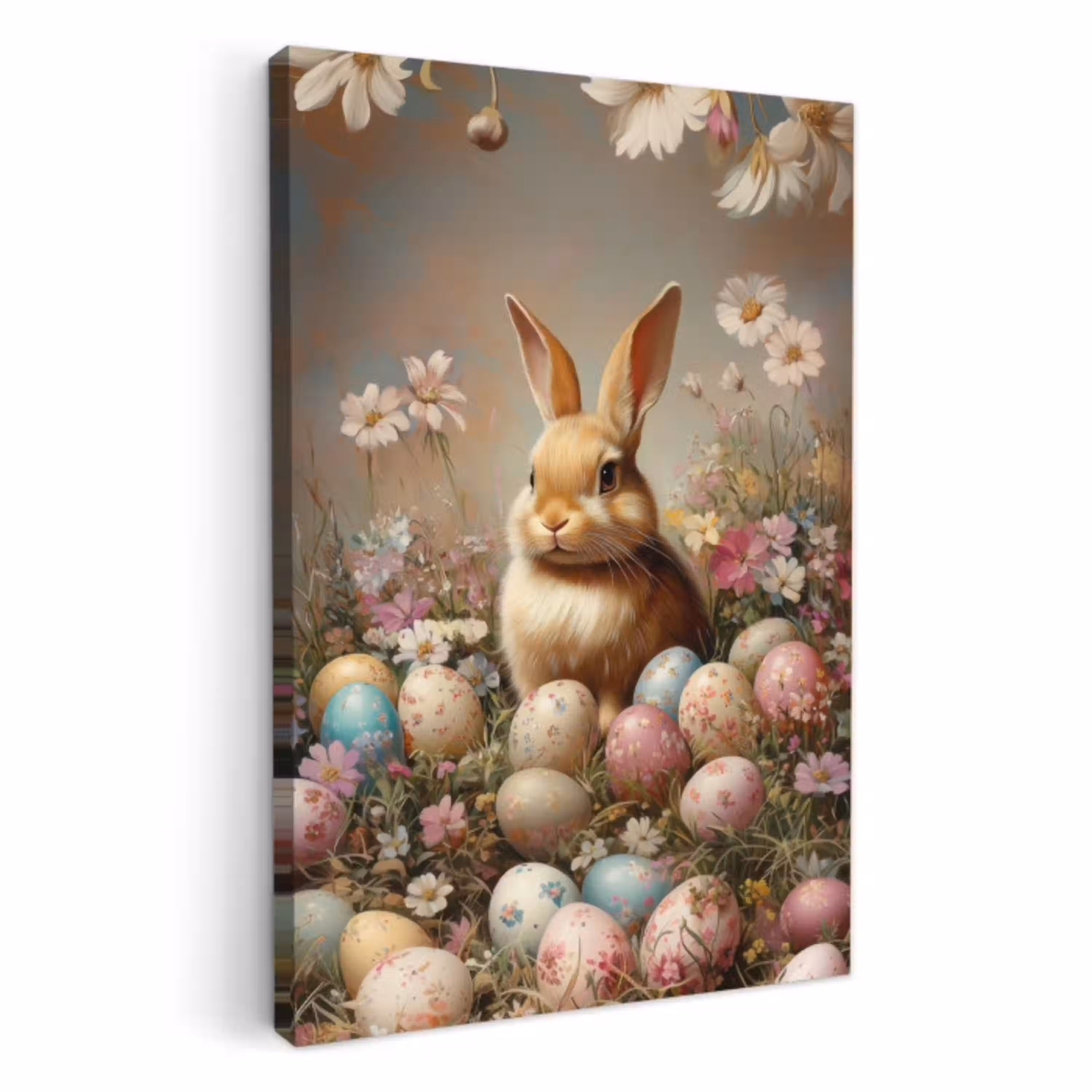 Paashaas - Lente - Paaseieren KitchenYeah - Keuken - Canvas klein -3d