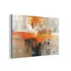 Verf - Patroon - Modern - Kunst aluminium wit klein -3d