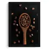 Hout - Zwart - Koffiebonen KitchenYeah - Keuken - Fotolijst klein -3d