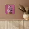 Softijs - Edelstenen - Roze - Hoorntje plexiglas 5mm klein -sfeer5