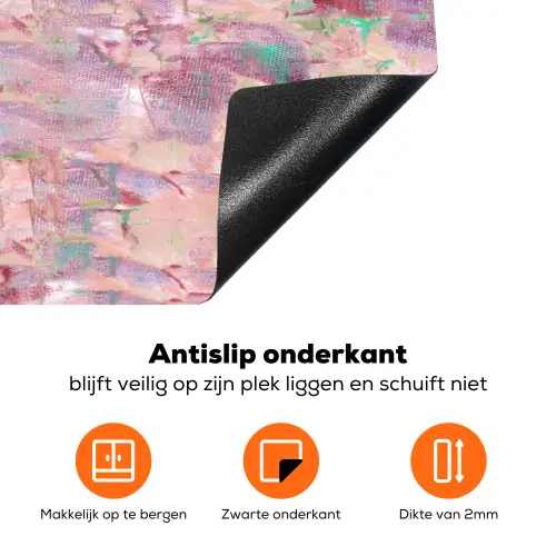 Multi - Zacht - Verf Inductie beschermer vinyl 3mm klein 276 -zzzzzzz-td-onderkant