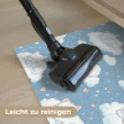 Kitten - Wolken - Blauw Deurmat klein 898 -reinigen_DE