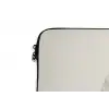 Schelp - Minimalistisch - Wit laptophoes neopreen klein -detail