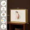 Veer - Bohemian - Boho - Pastel kleuren Light Box met batterij (Wandlamp kind) middel -USP_websiteoverzichtNL