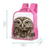 Ulke Uil Kinderrugzak - Roze middel -productfoto_formaten