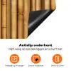Donker - Bamboe - Hout Inductie beschermer vinyl 3mm klein 276 -zzzzzzz-td-onderkant