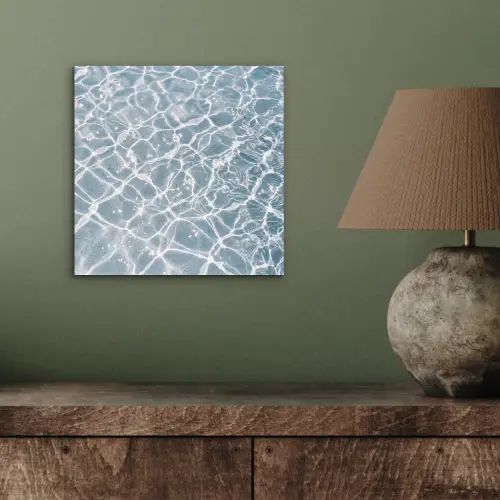 Water - Reflectie - Zonlicht aluminium wit klein -sfeer2